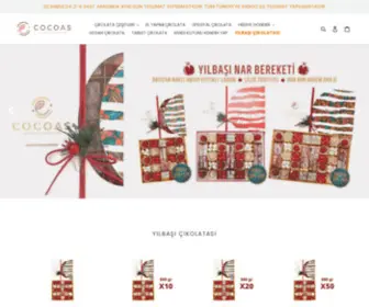 Cocoas.com.tr(Cocoas Çikolata) Screenshot