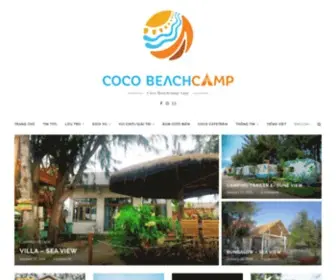 Cocobeachcamp.vn(Coco Beachcamp Lagi Bình Thuận) Screenshot