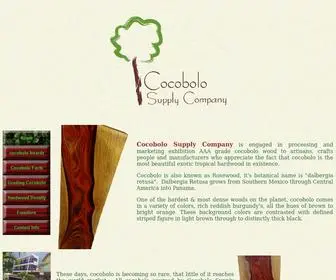 Cocobolo.com(Cocobolo tropical exotic wood flooring grips) Screenshot