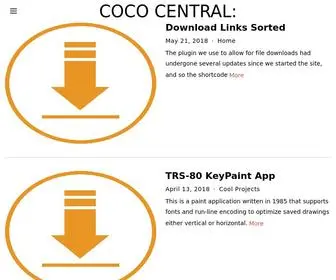 Cococentral.com(CoCo Central) Screenshot