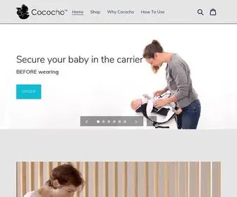 Cocochobaby.com(Cococho Ergonomic Baby Carrier) Screenshot