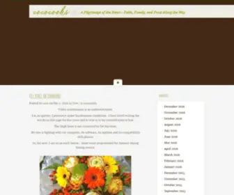 Cococooks.net(A pilgrimage of the heart) Screenshot