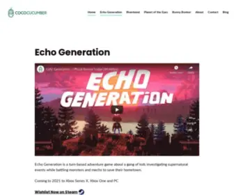 Cococucumber.co(Echo Generation) Screenshot