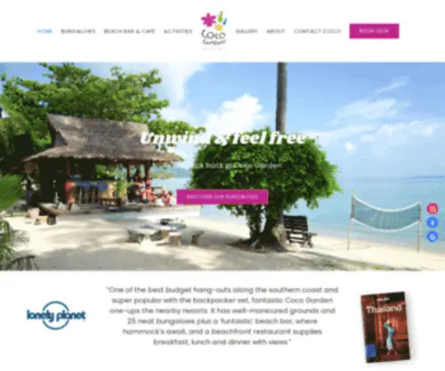 Cocogardens.com(Coco Garden Resort) Screenshot