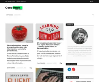 Cocohack.com(Aprende a aprender) Screenshot