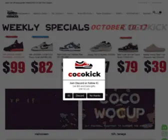 Cocokick.vip(VIP quality Cheap hot sale dunk and air jordan sneakers) Screenshot