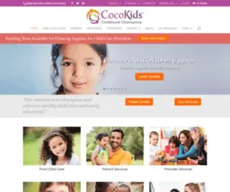 Cocokids.org(CocoKids Child Care Resource and Referral Services) Screenshot