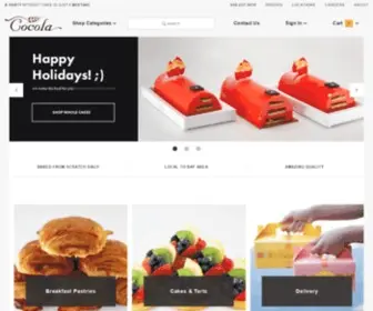 Cocolabakery.com(Cocola Bakery) Screenshot