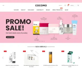 Cocomo.sg(Buy Korean Skincare) Screenshot