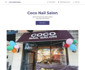 Coconailsoakpark.com(Coconailsoakpark) Screenshot