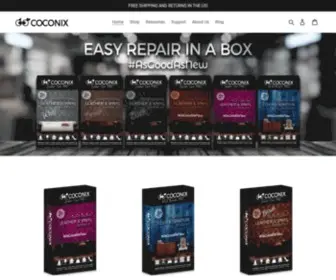 Coconix.com(Leather & Vinyl Repair Kit) Screenshot