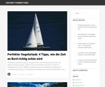 Coconut-Connections.com(Coconut Connections) Screenshot