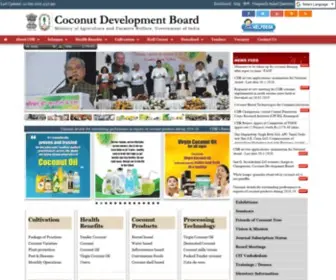 Coconutboard.in(Coconut development board (cdb)) Screenshot