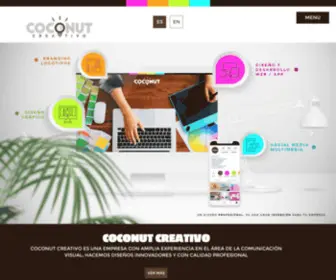 Coconutcreativo.com(Coconut Creativo) Screenshot