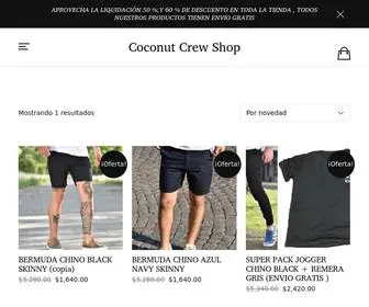 Coconutcrewshop.com(Coconutcrew) Screenshot