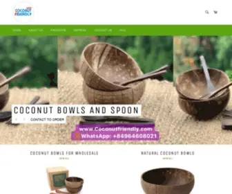 Coconutfriendly.com(Coconut Friendly) Screenshot