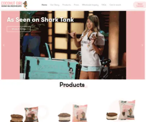 Coconutgirlbrands.com(Coconut Girl) Screenshot