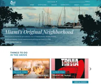 Coconutgrove.com(Coconut Grove Miami) Screenshot