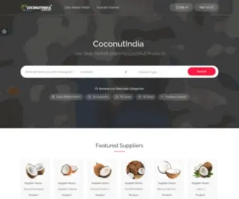 Coconutindia.com(Coconut Mart) Screenshot