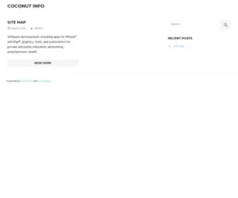 Coconutinfo.com(Sitemap) Screenshot