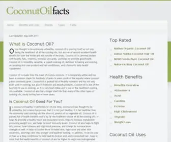 Coconutoilfacts.org(Coconut Oil) Screenshot