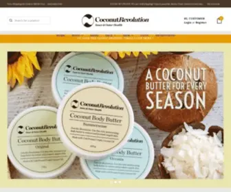 Coconutrevolution.com.au(Coconut Revolution) Screenshot