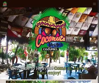 Coconutscozumel.com(CoconutsCozumel blog) Screenshot