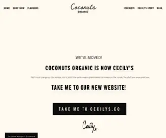 Coconutsorganic.com(Coconuts Organic) Screenshot