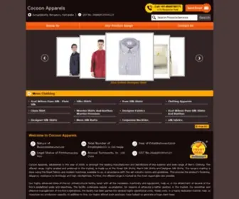 Cocoonapparels.co.in(Cocoon Apparels) Screenshot