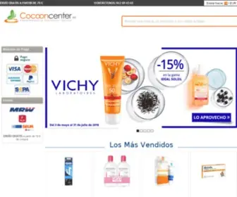 Cocooncenter.es(Aprovecha de la mayor selección de productos de parafarmacia online) Screenshot