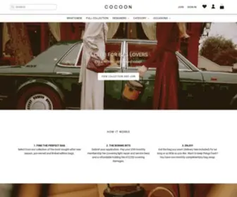 Cocoon.club(Designer Handbag Subscription) Screenshot