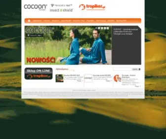 Cocoon.com.pl(Dobre spanie i lekkie wędrowanie) Screenshot