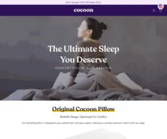 Cocooncomfort.com(The Ultimate Sleep Design Company) Screenshot