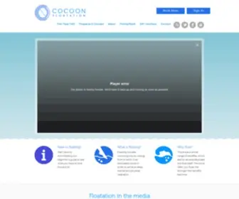 Cocoonfloatation.com.au(Cocoon Floatation Floatation Tank Centre Wollongong NSW) Screenshot