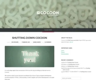 Cocoon.io(Dit domein kan te koop zijn) Screenshot