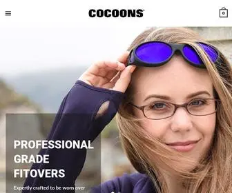 Cocoonseyewear.com(Polarized Fitover & Clip) Screenshot