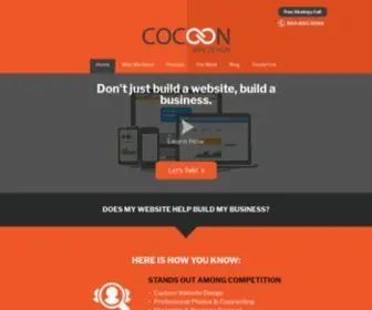 Cocoonwebdesign.com(Transforming Your Business) Screenshot
