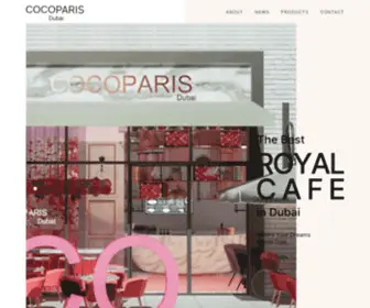 Cocoparis.ae(COCOPARIS desserts) Screenshot