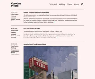 Cocopicard.com(Caroline Picard) Screenshot