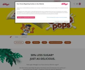 Cocopops.com(Coco Pops) Screenshot