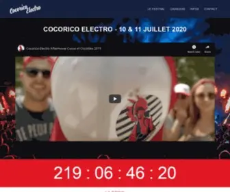 Cocorico-Electro.fr(Cocorico Electro) Screenshot