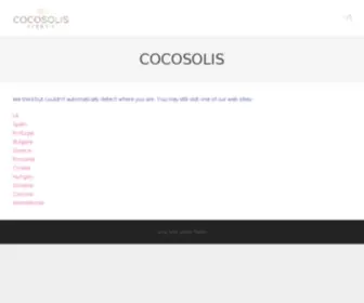 Cocosolis.com(Cocosolis) Screenshot