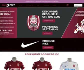 Cocosport.ro(Cumpără din Fan Shop CFR Cluj) Screenshot