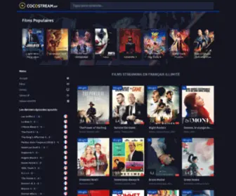 Cocostream.rip(Regarder Film Streaming et Séries VOSTFR Gratuitement) Screenshot