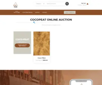 Cocotrade.io(Cocoproduct auction) Screenshot