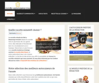 Cocotte-Autocuiseur.com(✓ LA référence du net sur les cocottes) Screenshot