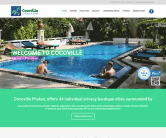 Cocovillephuket.com(Coco Ville) Screenshot