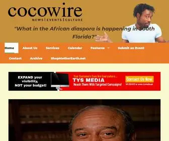 Cocowire.net(Home) Screenshot