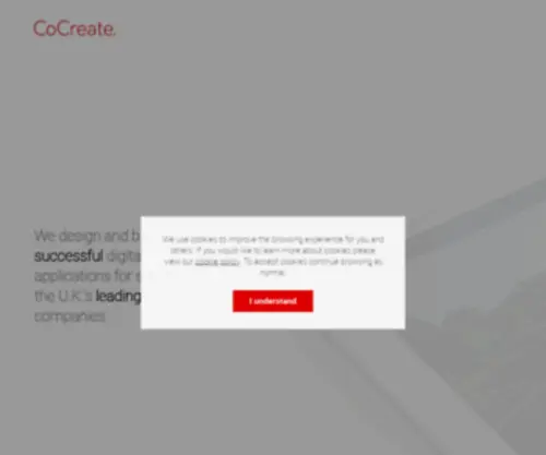 Cocreatedesign.com(CoCreate) Screenshot