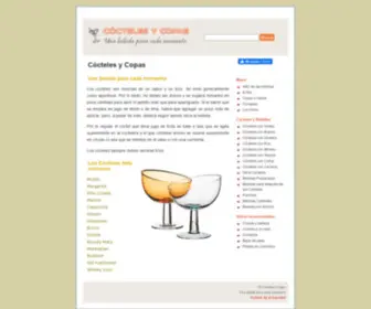 Coctelesycopas.com(Cócteles y Copas) Screenshot